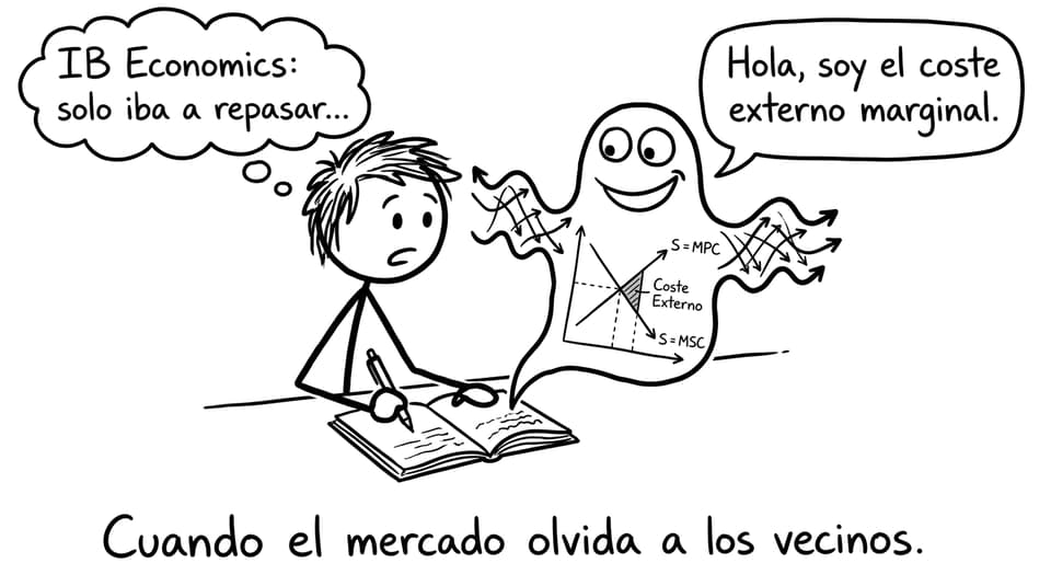 Comic: el diagrama de externalidades te saluda