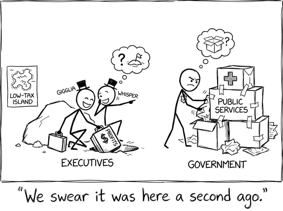 Tax haven hide-and-seek