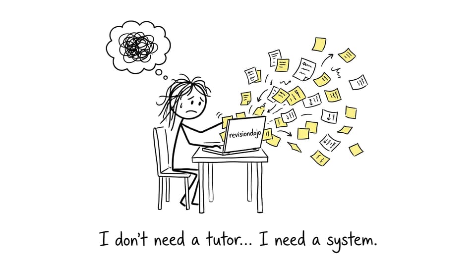 A stressed IB student discovers a study system