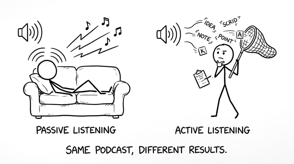 Passive vs active listening
