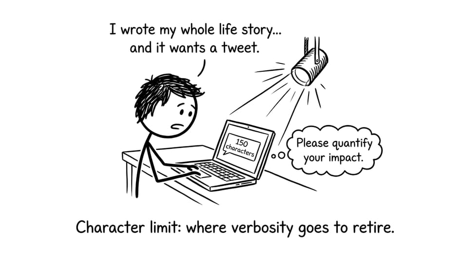 IB student vs 150 characters