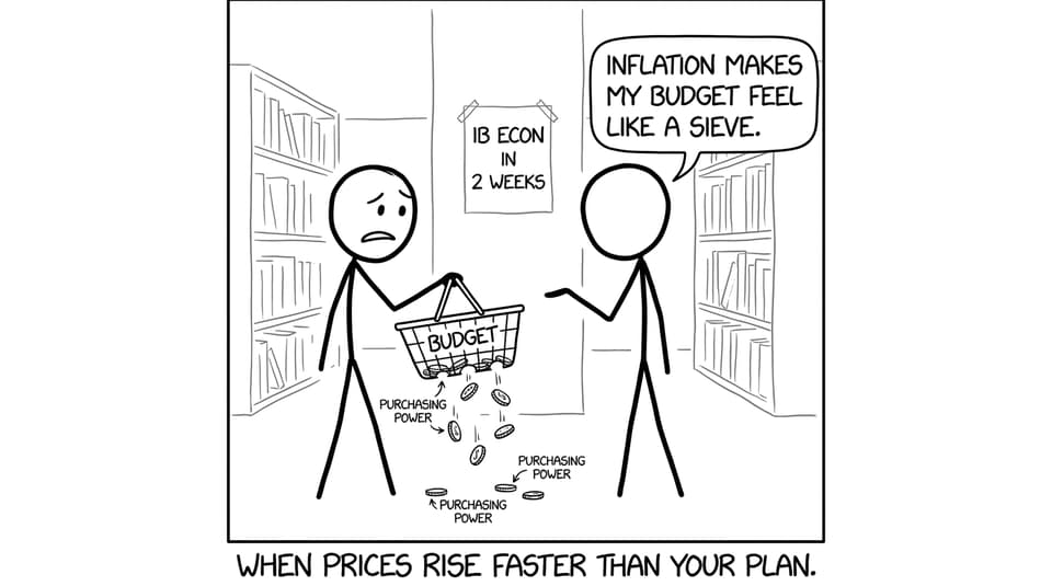 Inflation makes my budget feel like a sieve.