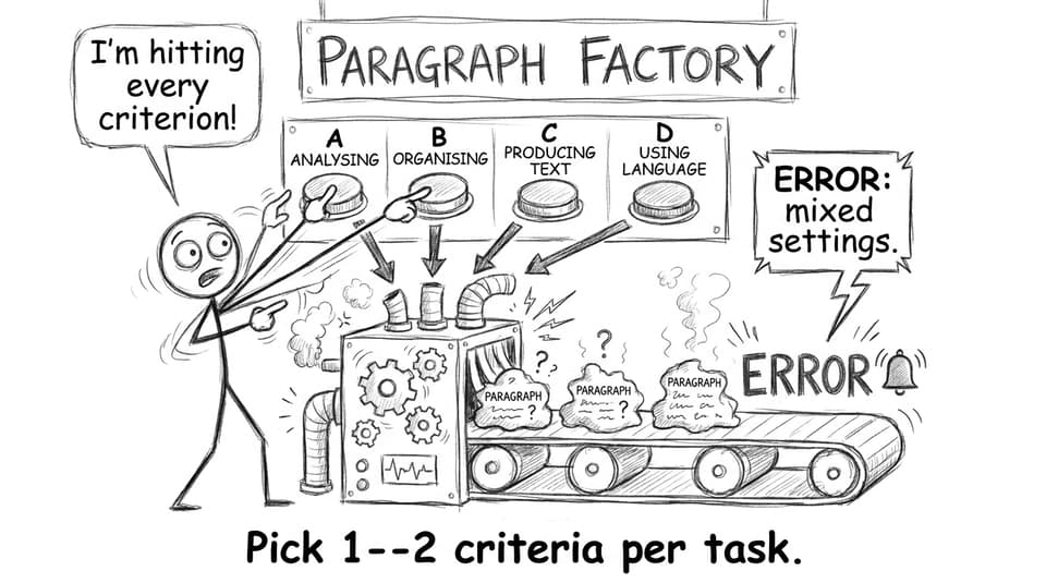 Paragraph factory alarm when pressing all buttons