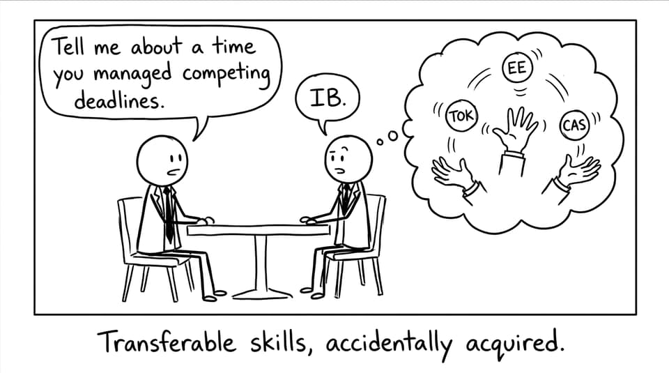 Transferable skills, accidentally acquired
