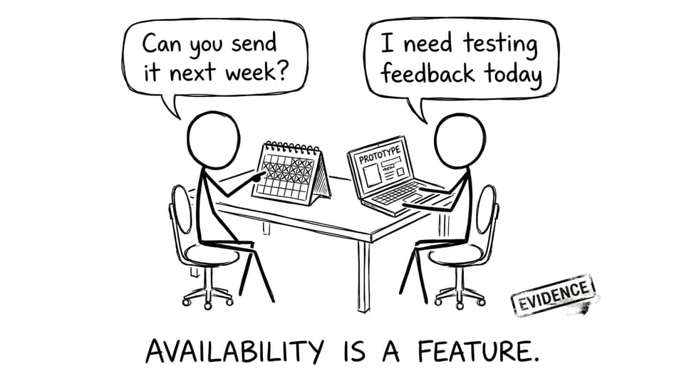 Client keeps postponing feedback