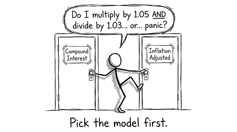Two doors model choice comic