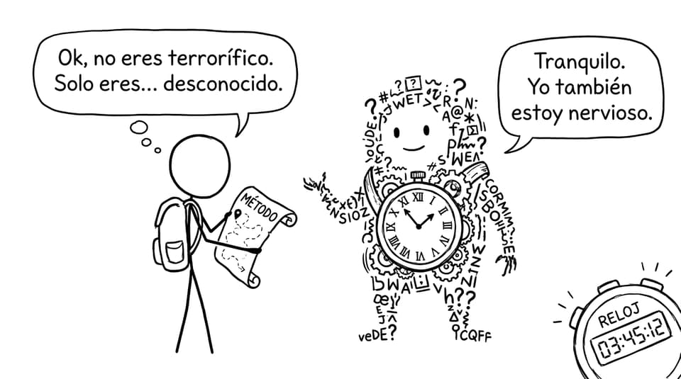 El texto desconocido no muerde (casi)