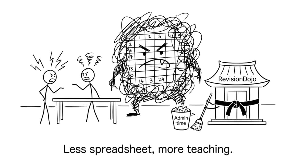 Spreadsheet monster gets swept away