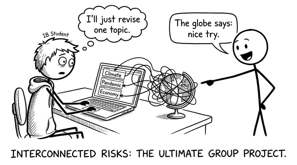 Interconnected risks comic