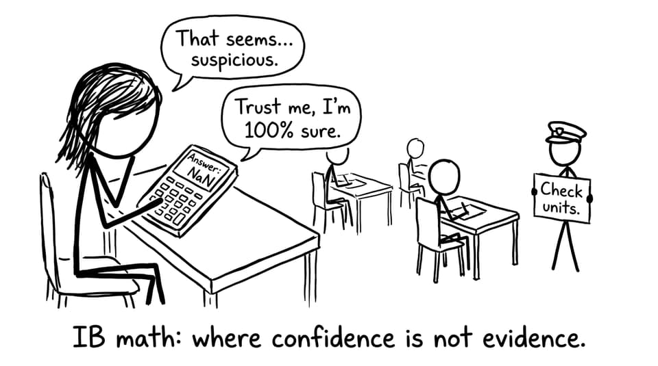 Calculator confidence vs evidence