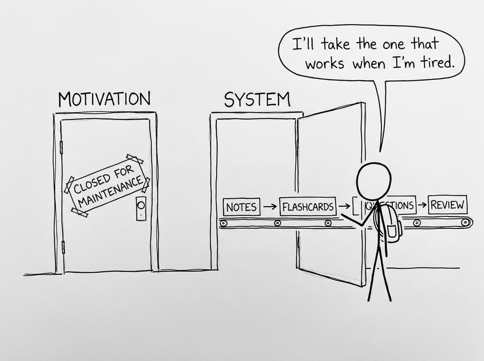 Motivation is closed; systems are open