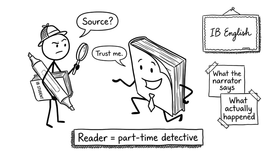 IB English reader as detective