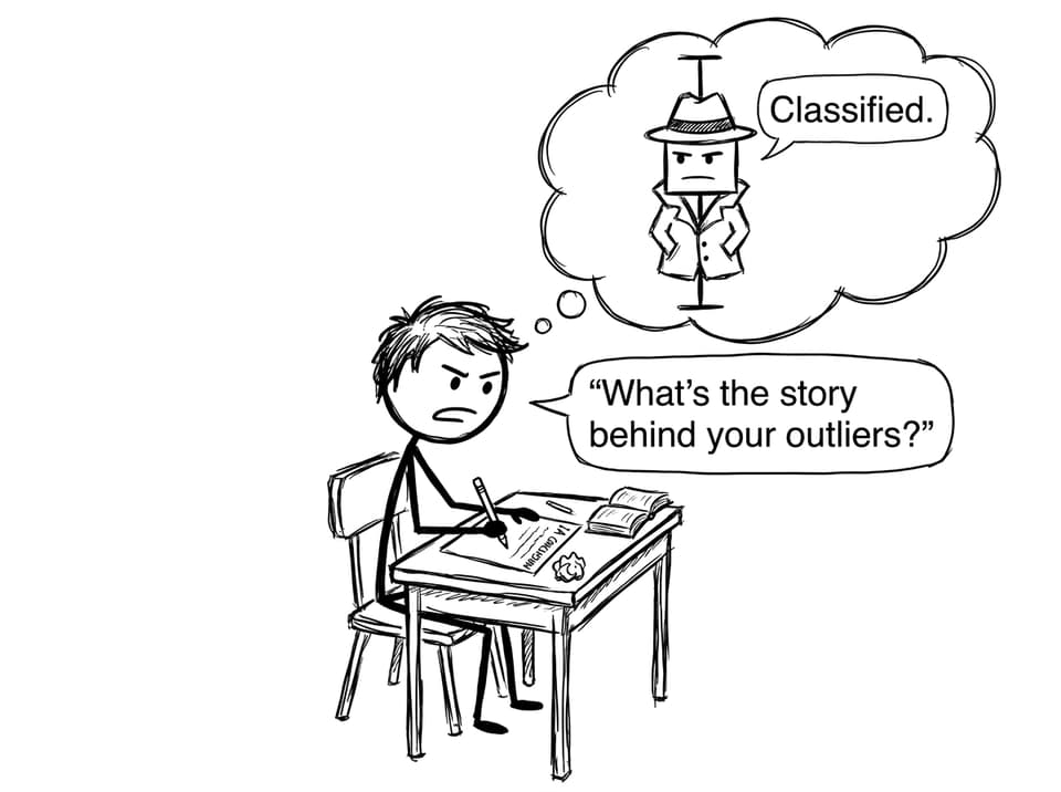 Outliers classified comic