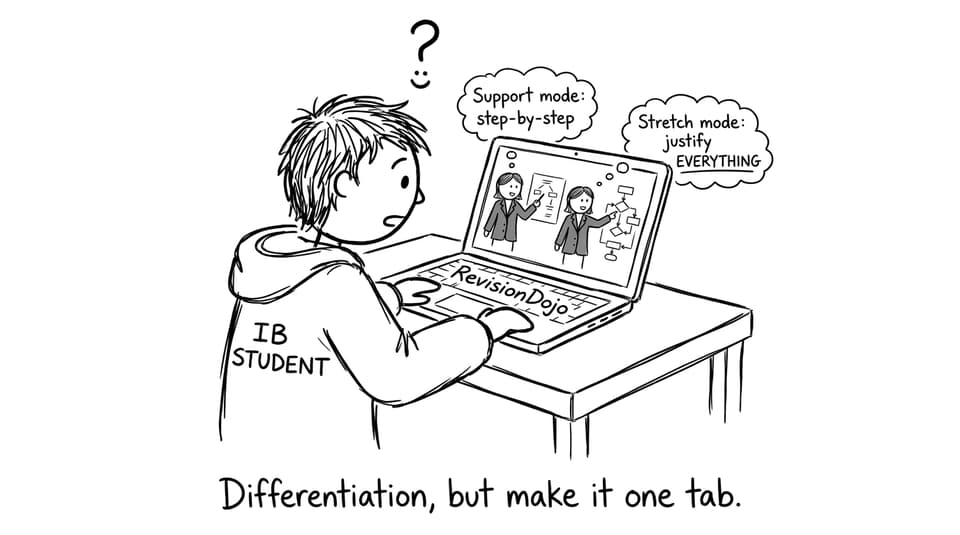 Differentiation, but make it one tab