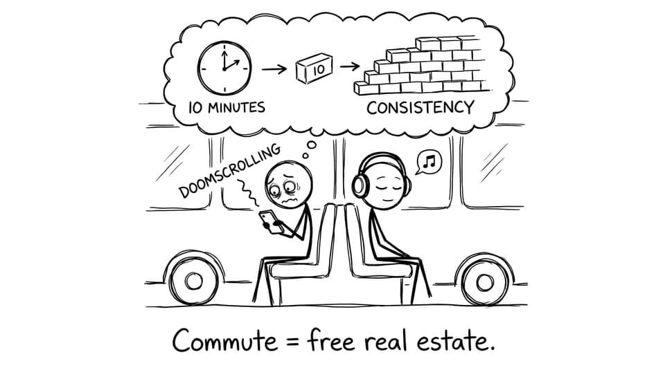 Bus commute turning into “free real estate” study time