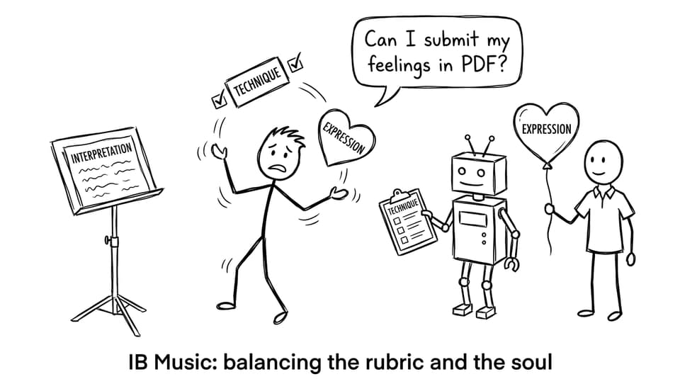 IB Music: balancing the rubric and the soul