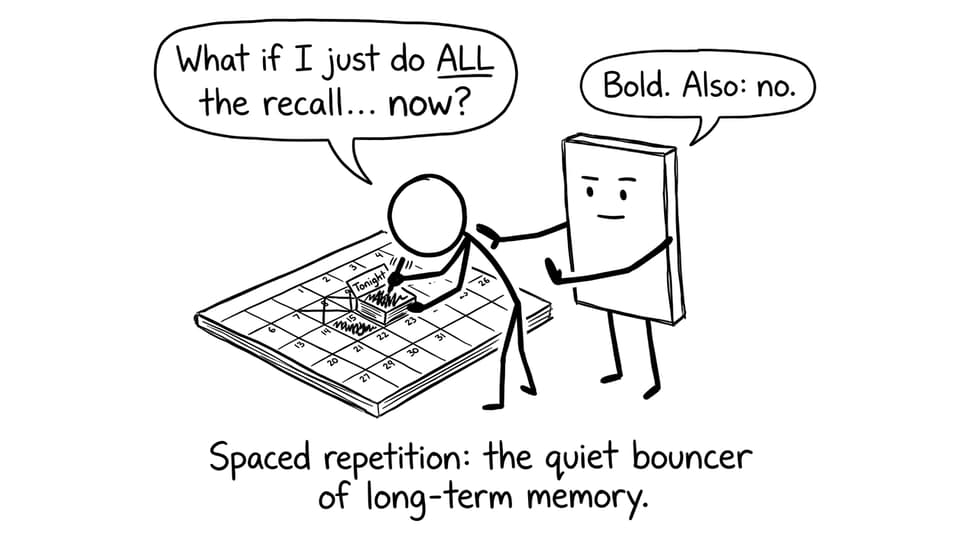 Calendar refuses cram session