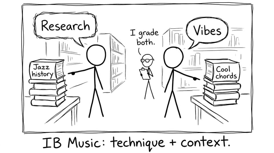 Research vs vibes, and the examiner who grades both