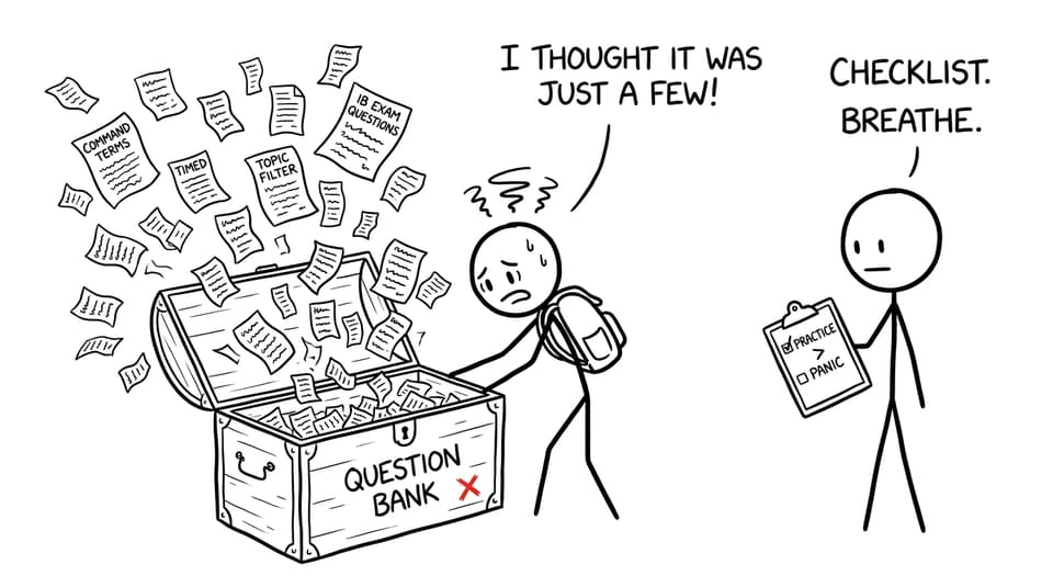 A bottomless question bank chest