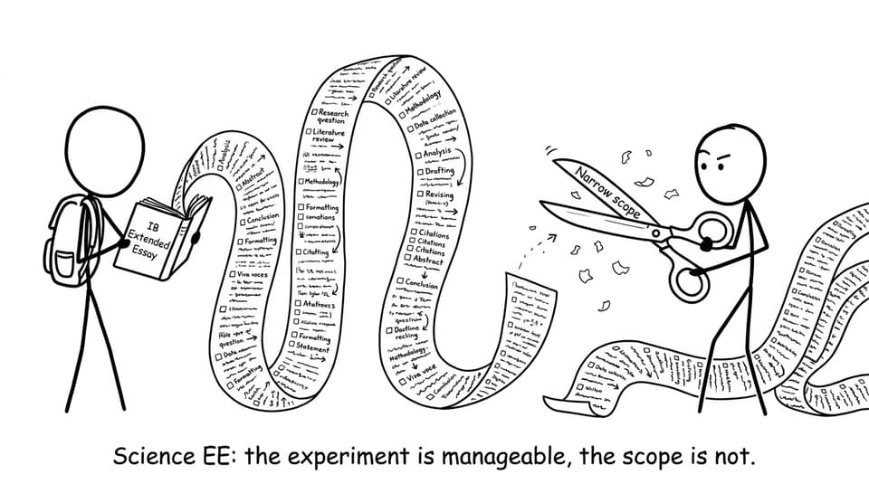 Student vs scope creep comic