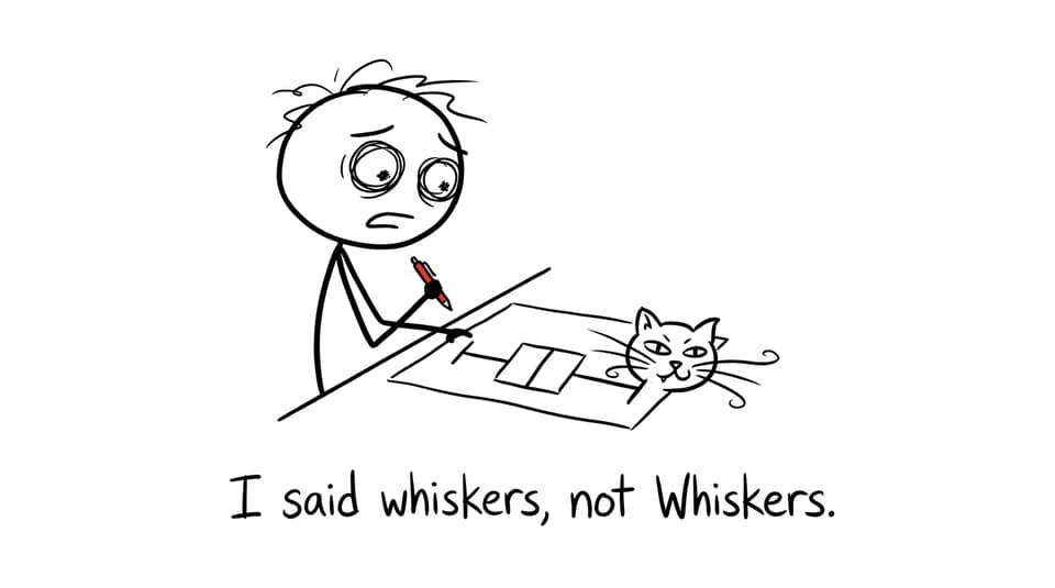 A cat named Whiskers invades the boxplot