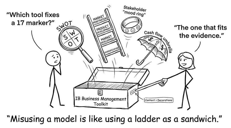 Toolbox chaos: choosing the right model