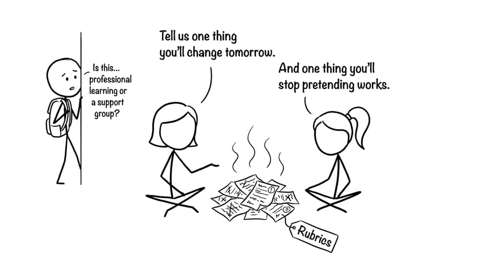 Reflection circle support group
