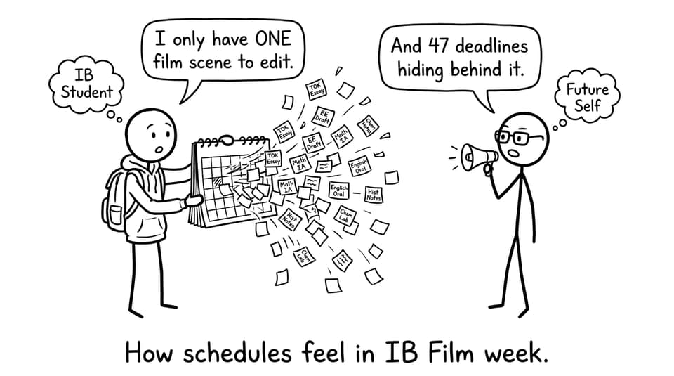 How schedules feel in IB Film week