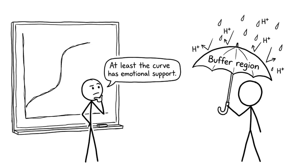 Buffer region umbrella comic