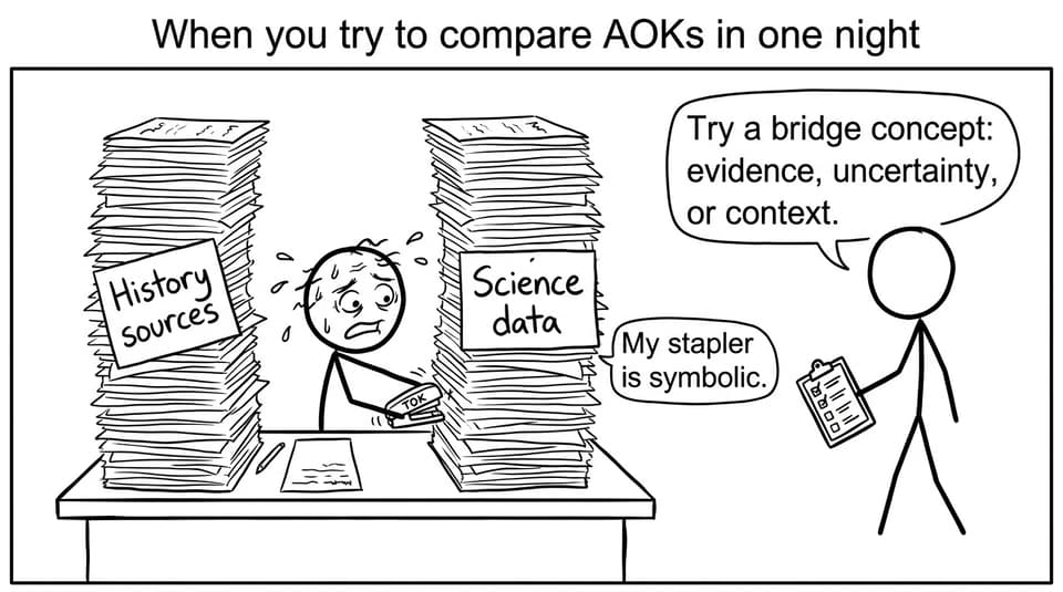 When you try to compare AOKs in one night