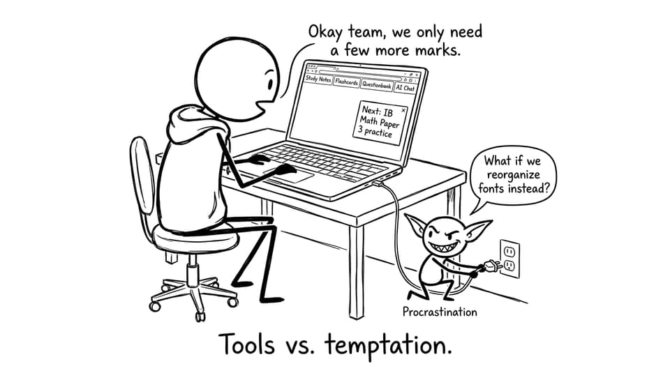 Tools vs. temptation.