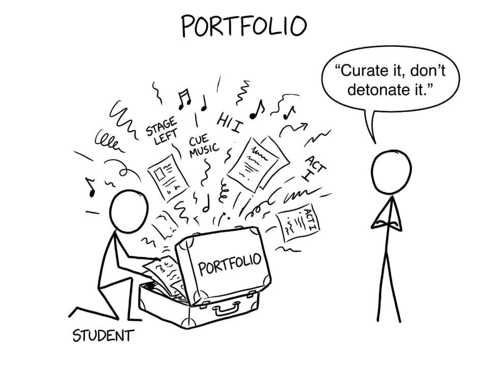 Portfolio suitcase exploding joke