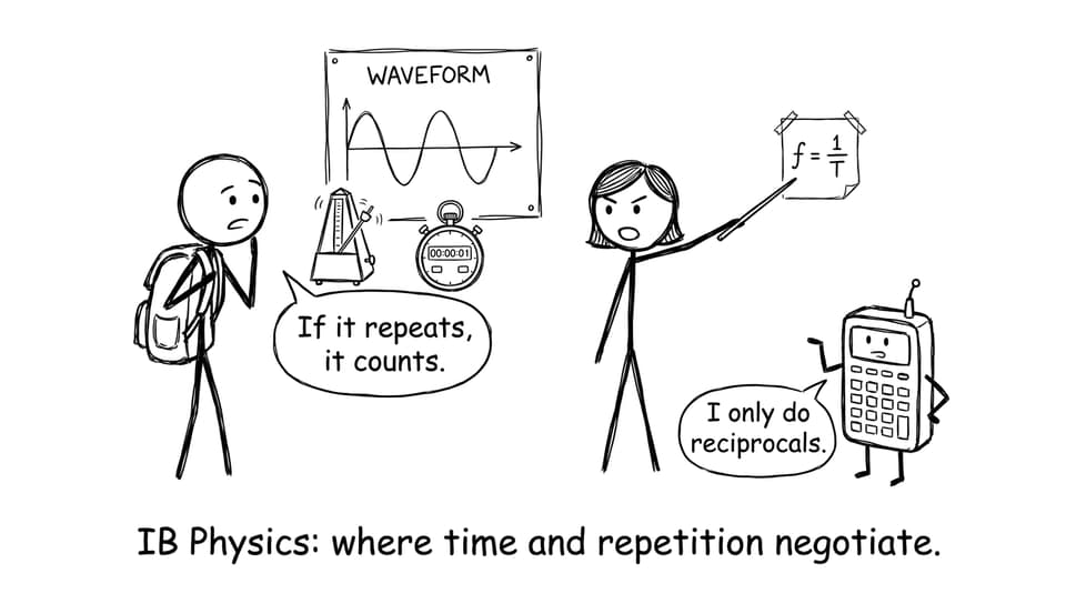 IB Physics time and repetition comic