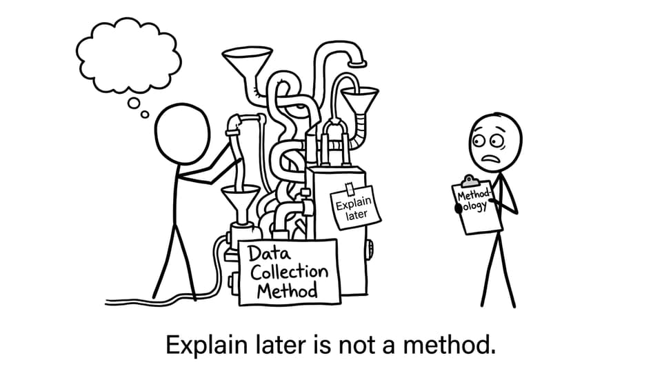 Explain later is not a method