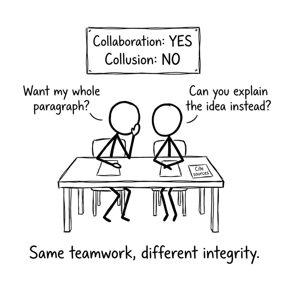 Same teamwork, different integrity.