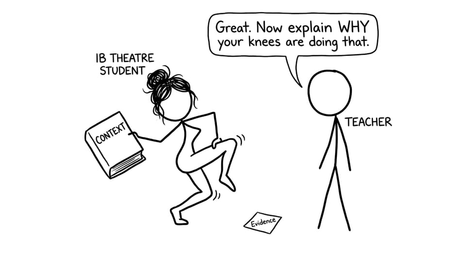 Student balancing research and movement
