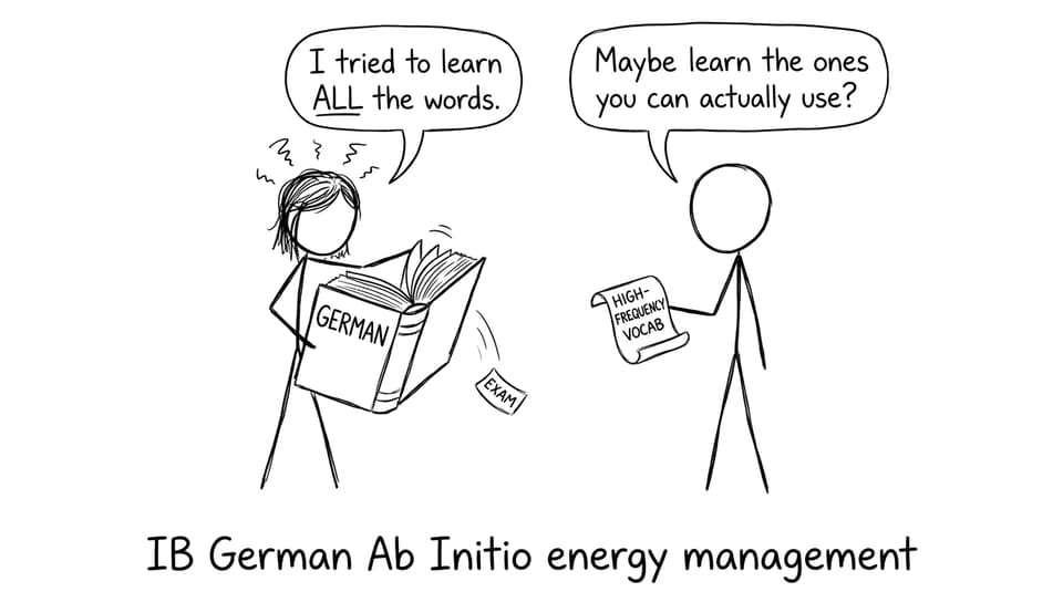IB German Ab Initio energy management comic