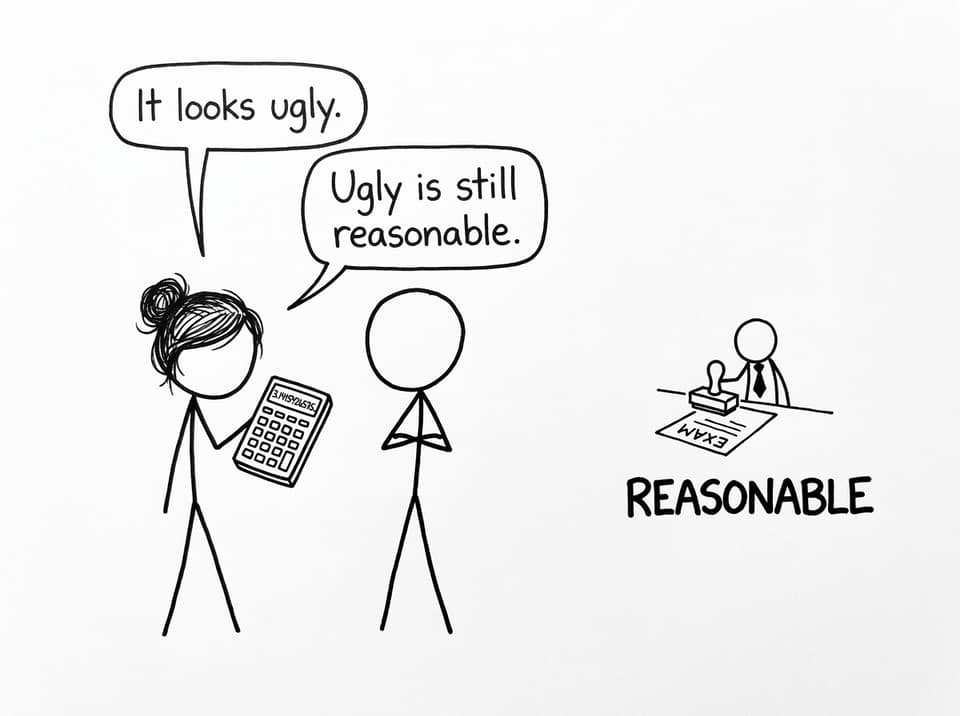 Student vs messy decimal: reasonable wins