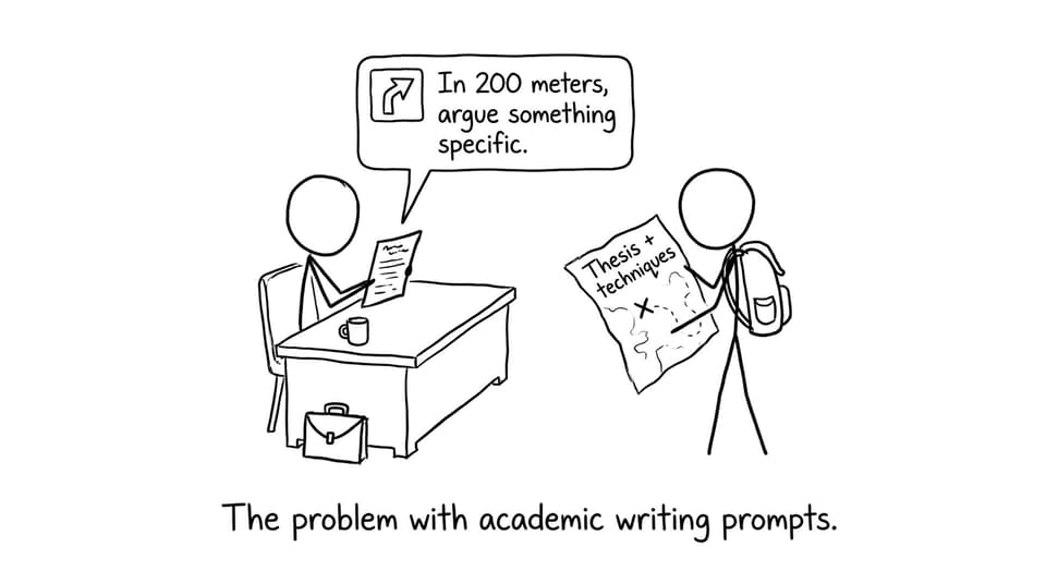 The examiner hears the introduction as GPS instructions