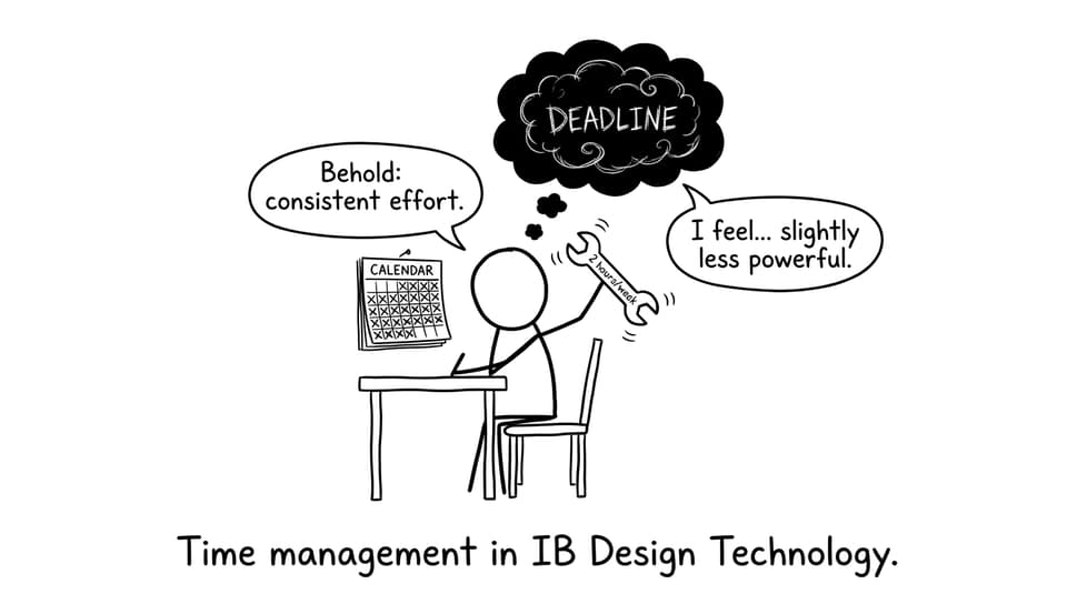 Time management comic