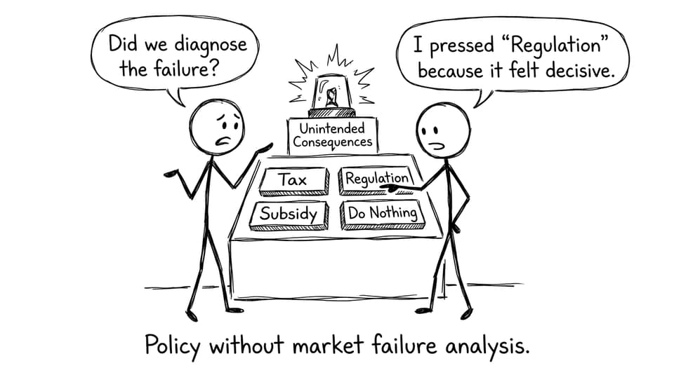 Policy buttons comic