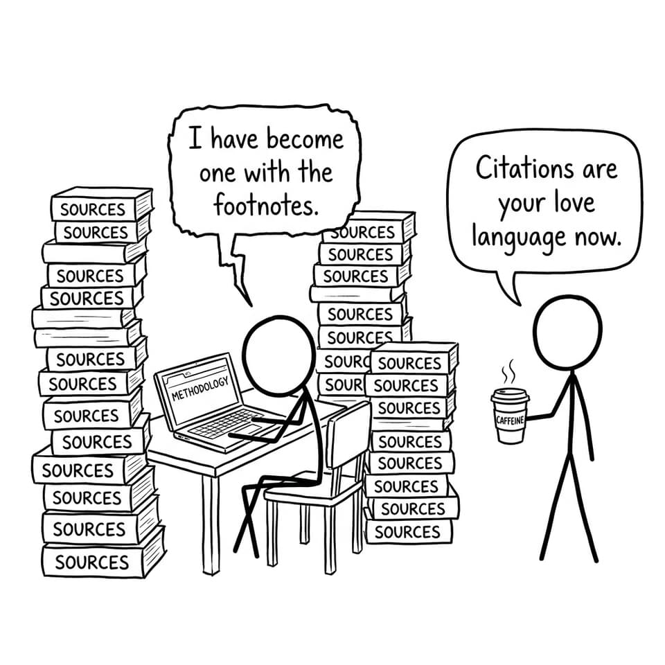 Comic: footnotes identity crisis