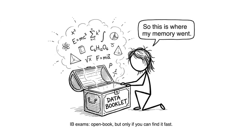 Data Booklet treasure chest comic