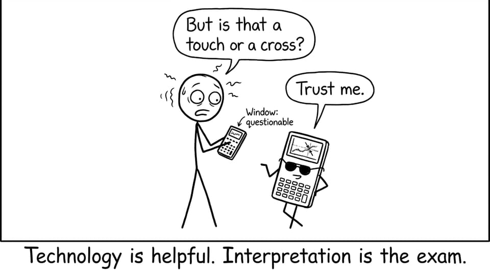 Calculator confidence vs student interpretation
