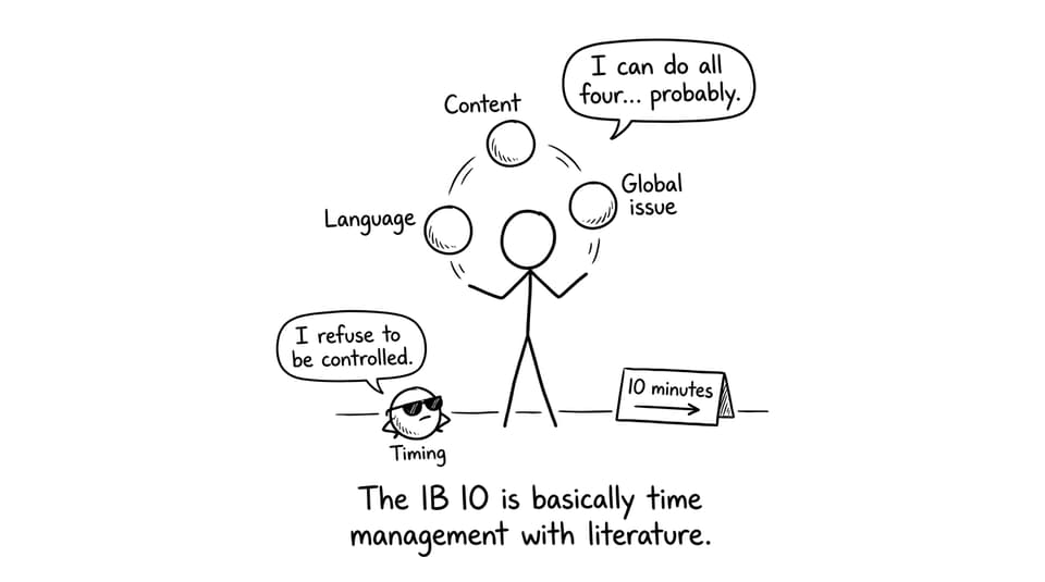 Juggling IO criteria