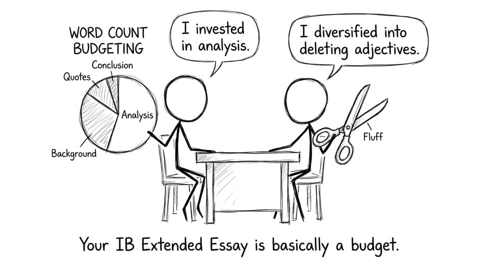 Word count budgeting like finances