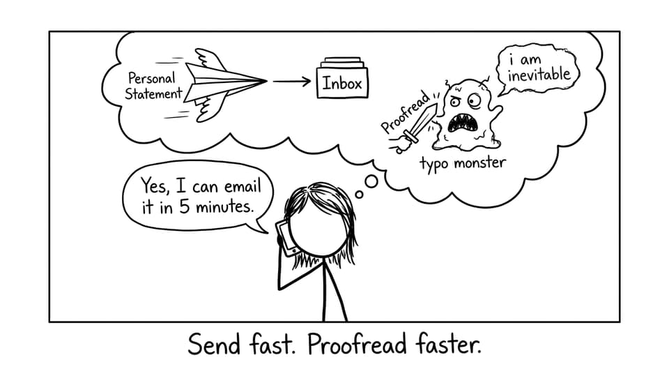 Send fast proofread faster