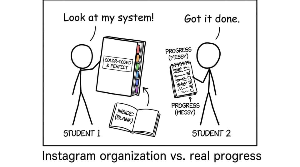 Instagram organization vs real progress