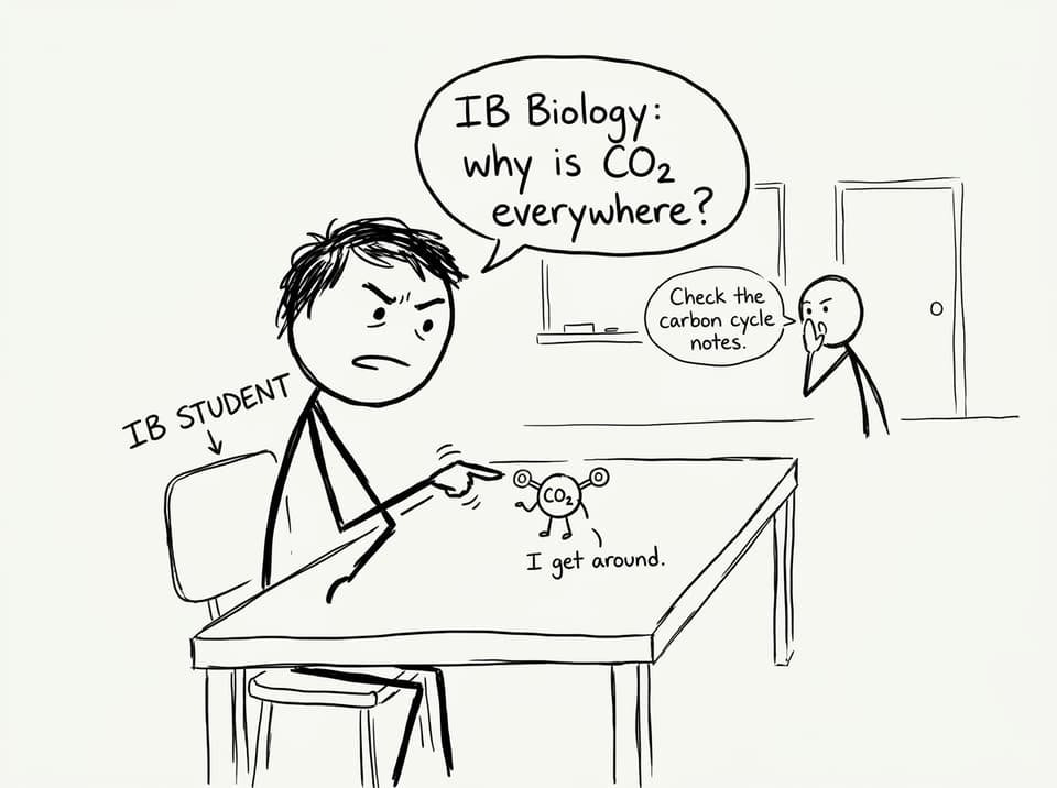 Stressed student vs CO2
