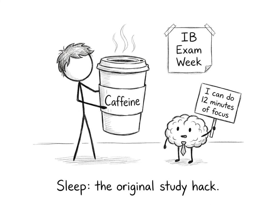 Caffeine vs brain focus XKCD